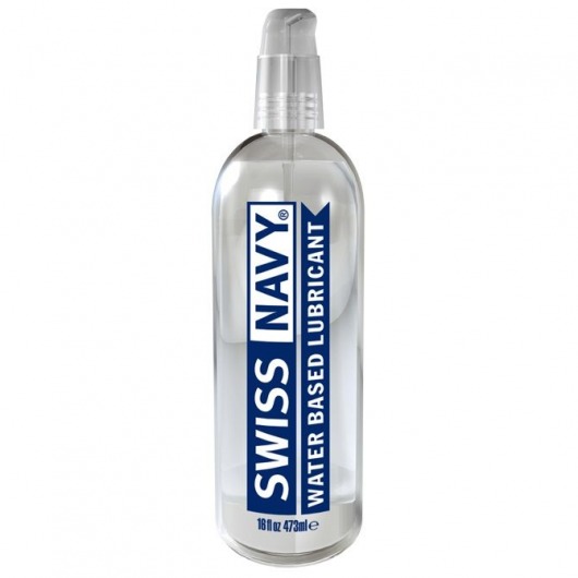 Лубрикант Swiss Navy Water Based Lube на водной основе - 473 мл. - Swiss navy - купить с доставкой в Волгодонске