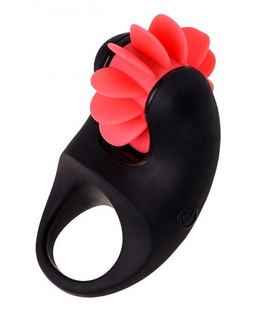 Чёрно-красное эрекционное виброкольцо Erotist - Erotist Adult Toys - в Волгодонске купить с доставкой
