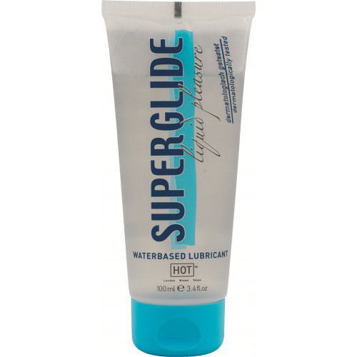 Интимная смазка на водной основе Superglide - 100 мл. - HOT - купить с доставкой в Волгодонске