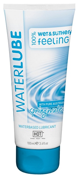 Лубрикант на основе чистой родниковой воды WaterLube - 100 мл. - HOT - купить с доставкой в Волгодонске
