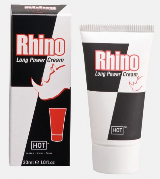 Крем-пролонгатор для мужчин Rhino - 30 мл. - HOT - купить с доставкой в Волгодонске