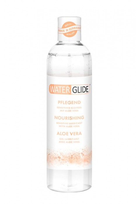 Лубрикант на водной основе с алоэ вера NOURISHING - 300 мл. - Waterglide - купить с доставкой в Волгодонске