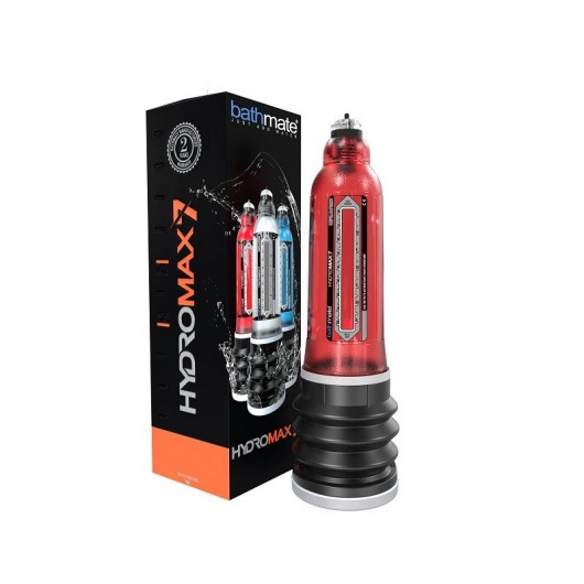 Красная гидропомпа HydroMAX7 - Bathmate - в Волгодонске купить с доставкой