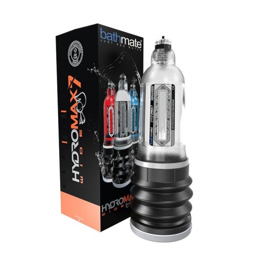Прозрачная гидропомпа HydroMAX7 Wide Boy - Bathmate - в Волгодонске купить с доставкой