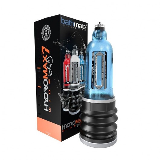 Синяя гидропомпа HydroMAX7 Wide Boy - Bathmate - в Волгодонске купить с доставкой
