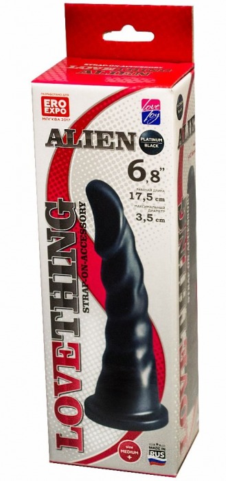 Насадка для трусиков харнесс Alien - 17,5 см. - LOVETOY (А-Полимер) - купить с доставкой в Волгодонске