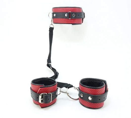 Кожаный БДСМ-набор - БДСМ Арсенал - купить с доставкой в Волгодонске