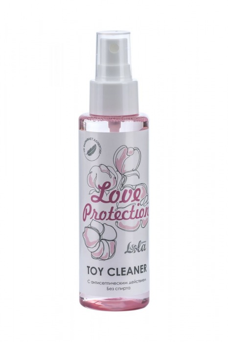 Гигиенический антисептический лосьон Toy cleaner - 110 мл. - Lola Games - купить с доставкой в Волгодонске