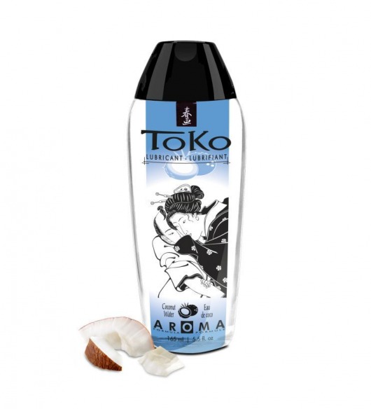Интимный гель TOKO Cononut Water с ароматом кокоса - 165 мл. - Shunga - купить с доставкой в Волгодонске