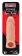 Телесная насадка EXTENDER WITH BALL STRAP 5.5 - 14 см. - Dream Toys - в Волгодонске купить с доставкой
